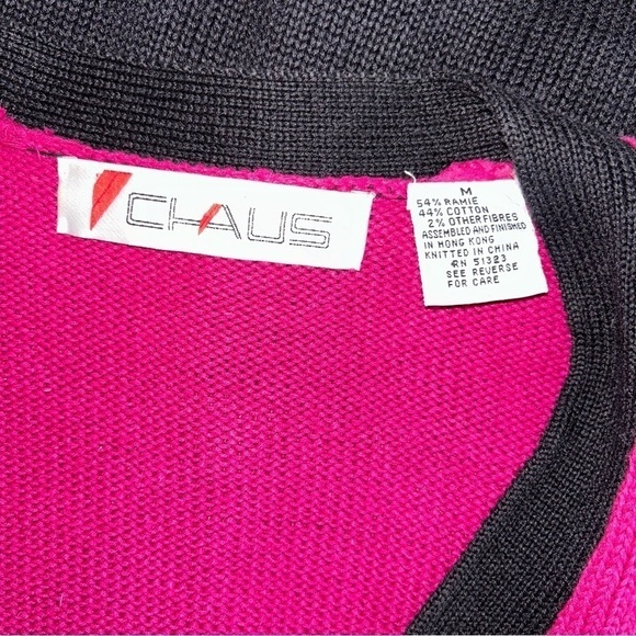 Chaus Vintage Beaded & Embroidered Cardigan Sweater - Size M - Picture 6 of 6